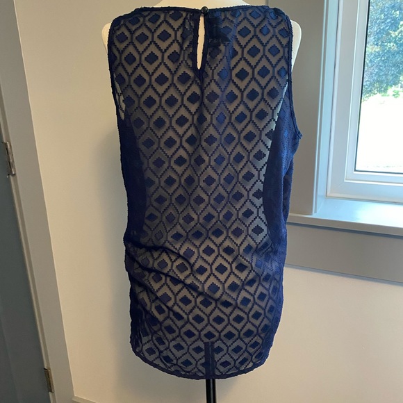 Women’s blue sleeveless Blouse size XL - Picture 2 of 10